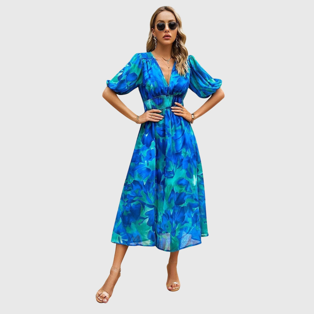 Isabella™ | Elegant Retro Midi Dress