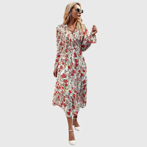 "Anya" Floral Summer Dress