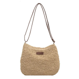 Zanny Women's Trendy Summer 2024 Straw Shoulder Bag